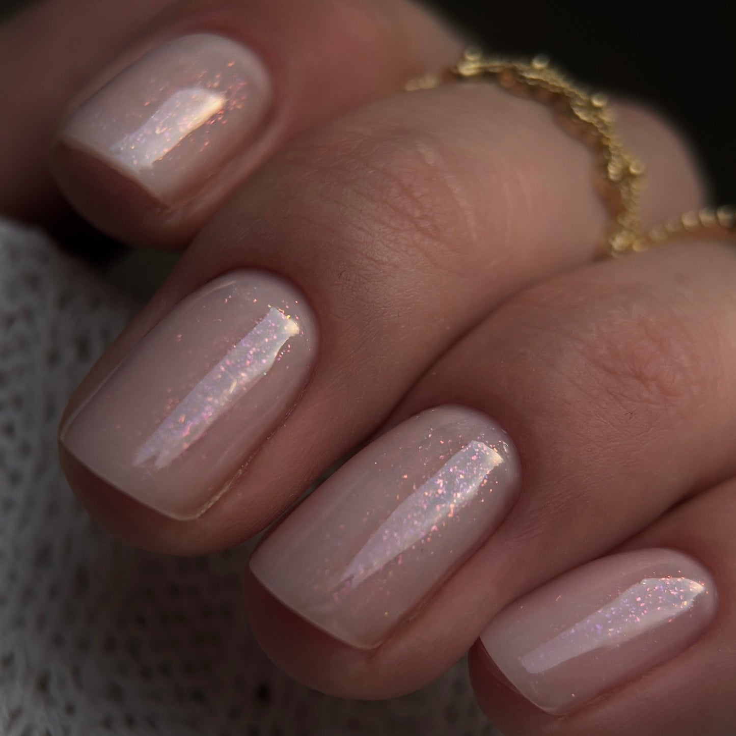 Top Coat "Didier Lab", Glitter Pink, 10ml, HEMA FREE