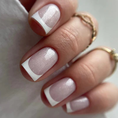 Fiber Base Gel, Shimmer White, 10ml, HEMA FREE