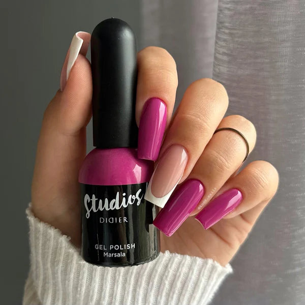 Verniz Gel "Didier Lab", Marsala, 8ml, HEMA FREE