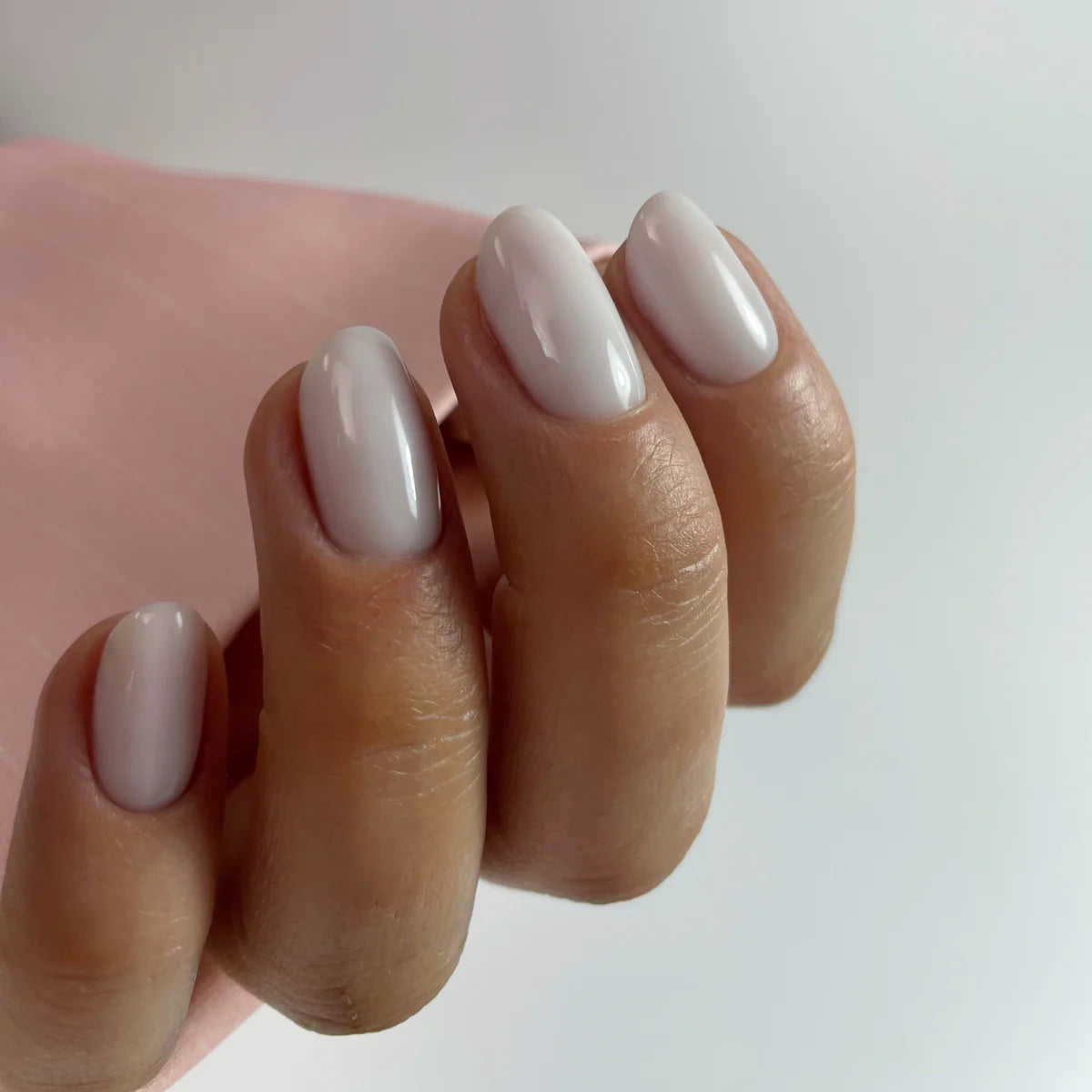 Verniz Gel, Rubber base coat, light white, 10ml, HEMA FREE