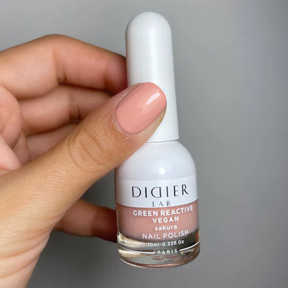 Green reactive, verniz de unhas vegan "Didier Lab", sakura, 10ml