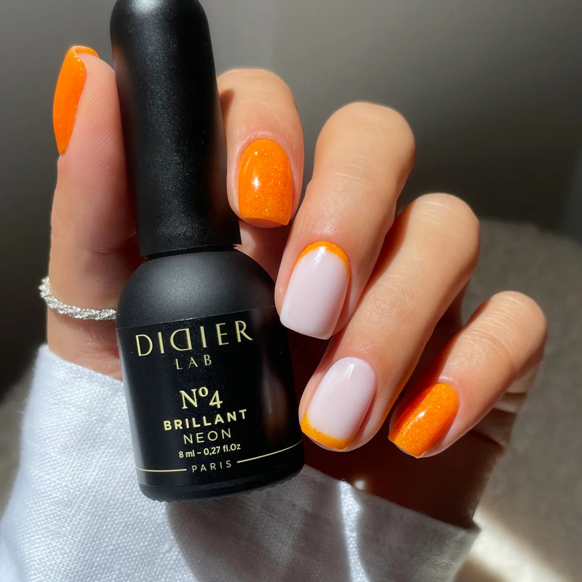 Verniz Gel "Didier Lab", Brillant NEON, No4, 8ml