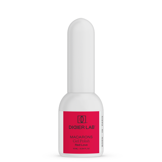 Verniz Gel Macarons Didier Lab 'Red Love', HEMA FREE