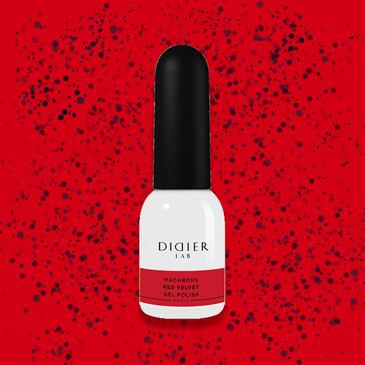 Verniz Gel Macarons Didier Lab 'Red Velvet'