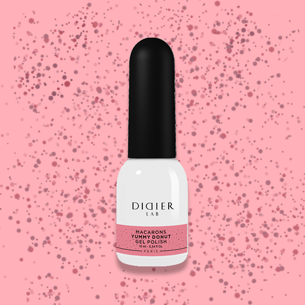 Verniz Gel Macarons Didier Lab, Yummy Donut 10 ml, HEMA FREE