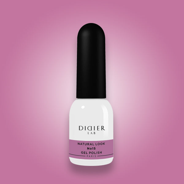 VERNIZ GEL "Didier Lab", Natural Look, No.15