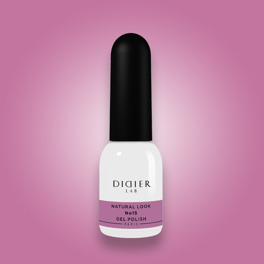 VERNIZ GEL "Didier Lab", Natural Look, No.15