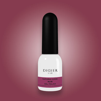 VERNIZ GEL "Didier Lab", Natural Look, No.18