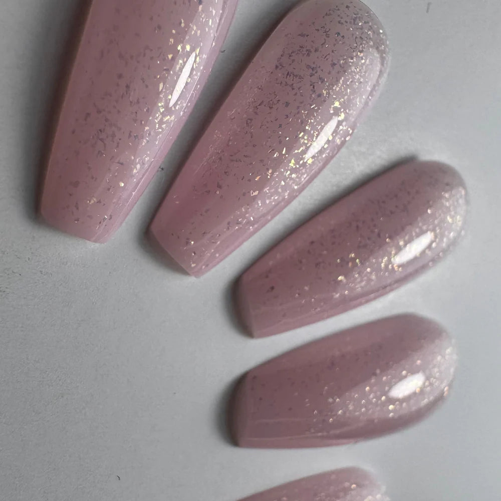 Top Coat "Didier Lab", Glitter Gold, 10ml