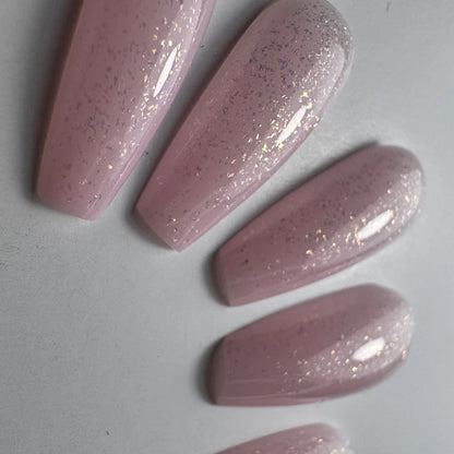 Top Coat "Didier Lab", Glitter Gold, 10ml