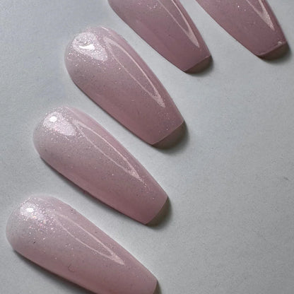 Top Coat "Didier Lab", Glitter Pink, 10ml
