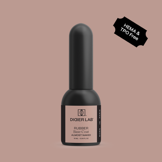 Verniz Gel, Rubber base coat, almost naked, 10ml