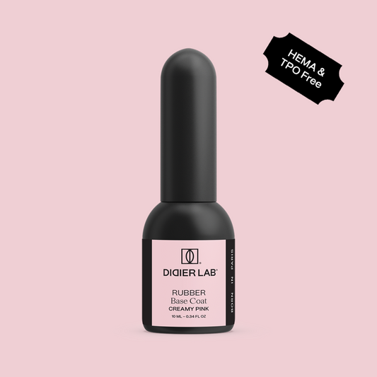 Verniz Gel, Rubber base coat, creamy pink, 10ml