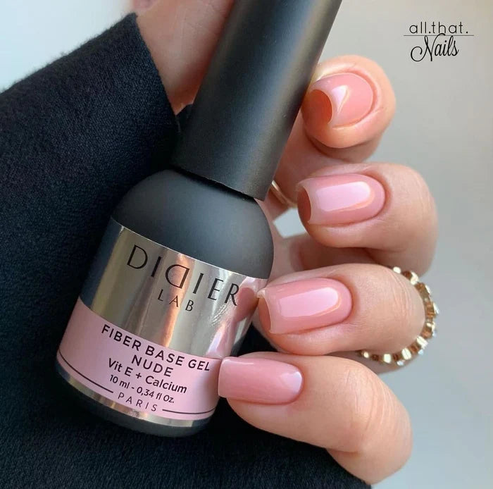 Fiber Base Gel, Nude, 10ml, HEMA FREE
