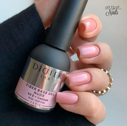 Fiber Base Gel, Nude, 10ml, HEMA FREE