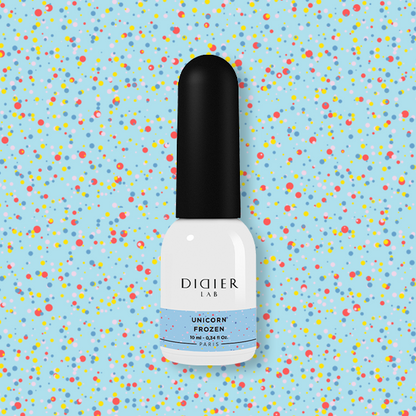 VERNIZ GEL "Didier Lab", Unicorn, Frozen 10 ml, HEMA FREE