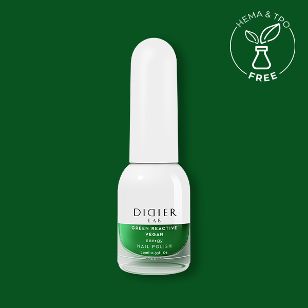 Green reactive, verniz de unhas vegan "Didier Lab", energy, 10ml