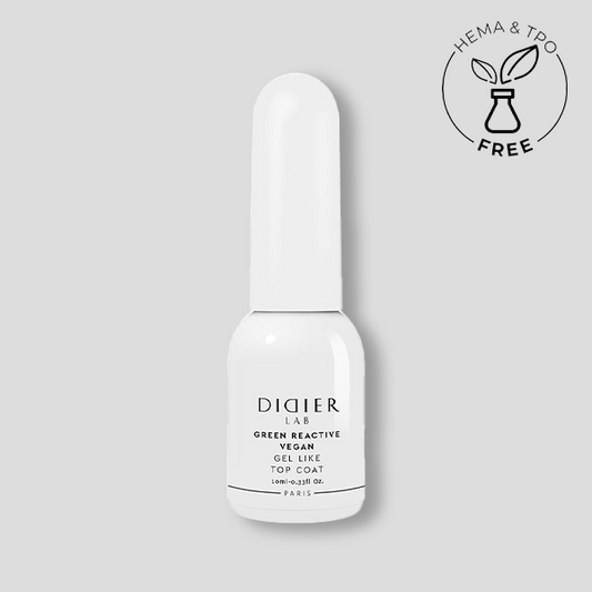 Green reactive, vegan  Top Coat "Didier Lab", 10ml