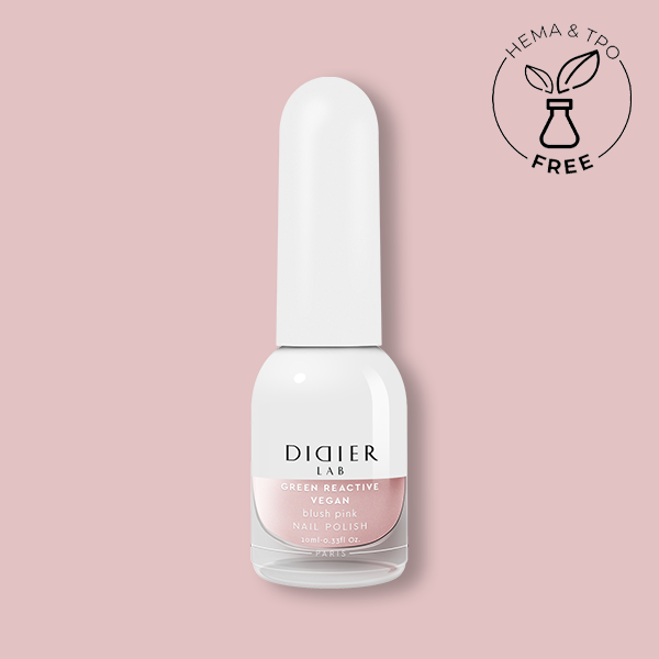 Green reactive, verniz de unhas vegan "Didier Lab", blush pink, 10ml