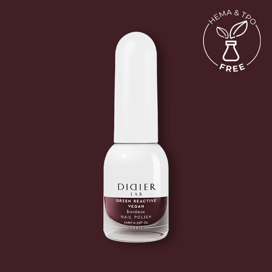 Green reactive, verniz de unhas vegan "Didier Lab", bordeux, 10ml