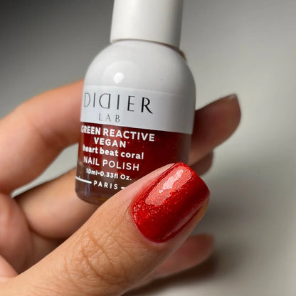 Vegan Verniz De Unhas, Heart Beat Coral, HEMA & TPO free, DidierLab, 10ml