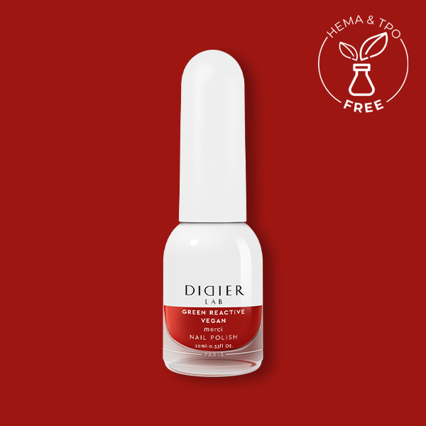 Green reactive, verniz de unhas vegan "Didier Lab", Merci, 10ml