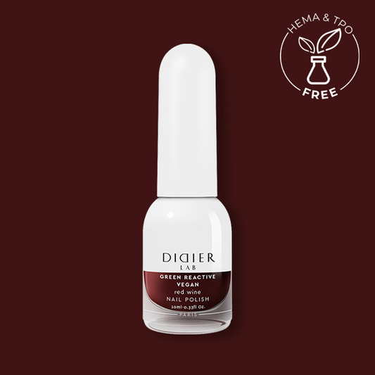 Green reactive, verniz de unhas vegan "Didier Lab", red wine, 10ml