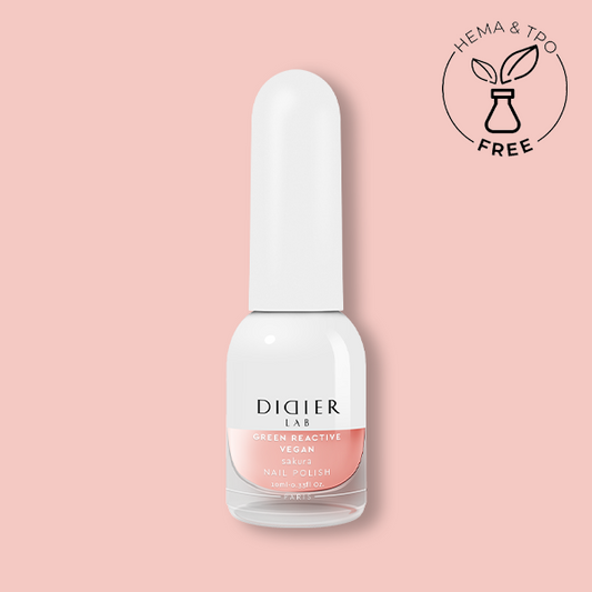 Green reactive, verniz de unhas vegan "Didier Lab", sakura, 10ml