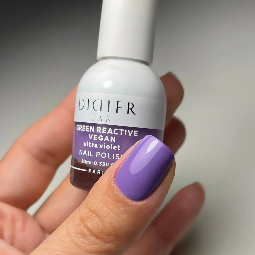 Vegan Verniz De Unhas, Ultra Violet, HEMA & TPO free, DidierLab, 10ml
