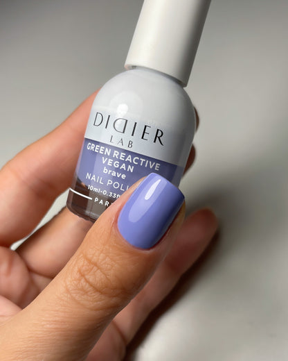 Green reactive, verniz de unhas vegan "Didier Lab", brave, 10ml