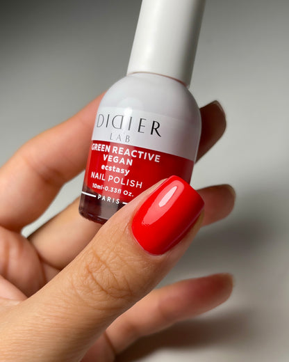 Green reactive, verniz de unhas vegan "Didier Lab", ecstasy, 10ml