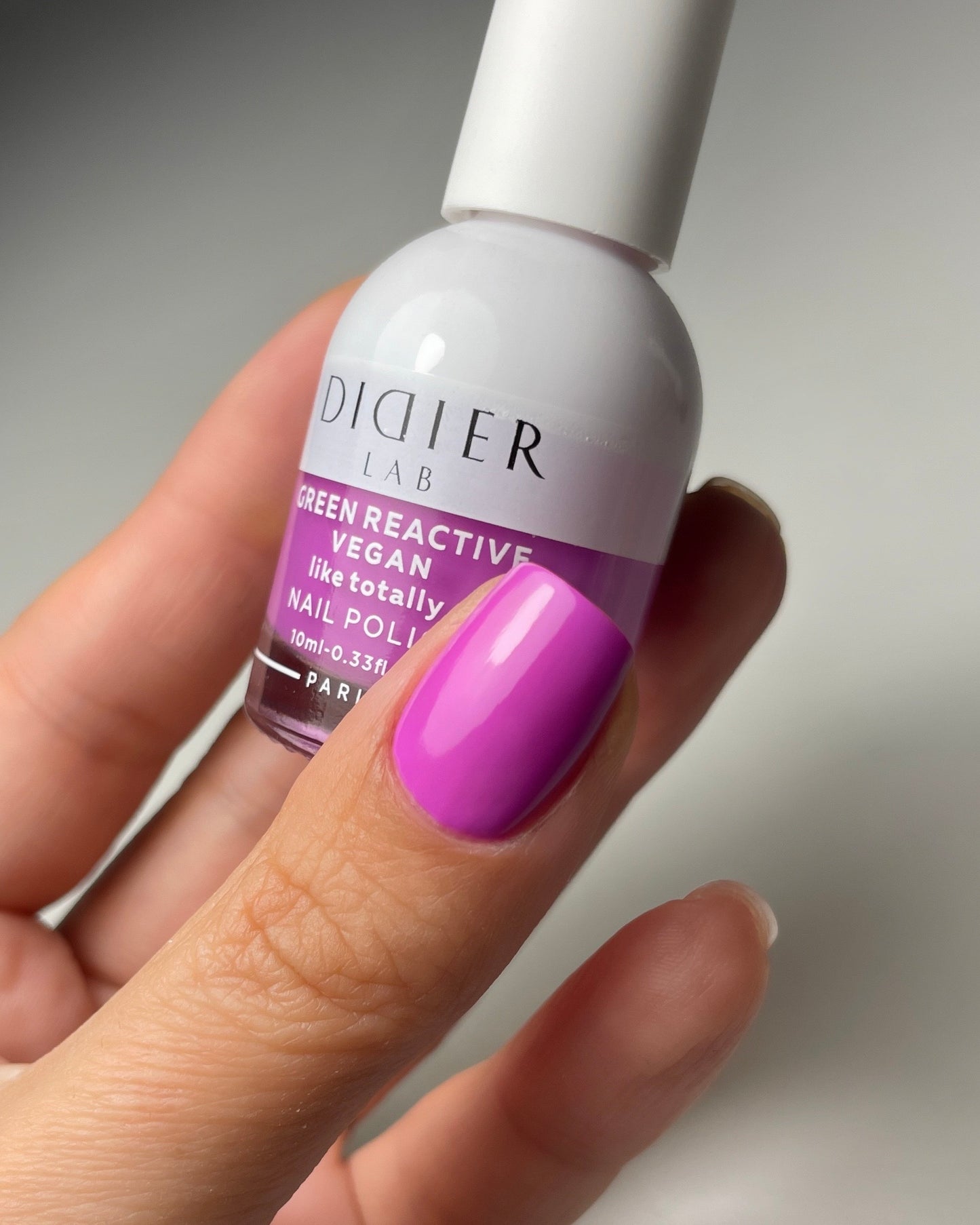 Green reactive, verniz de unhas vegan "Didier Lab", like totally, 10ml