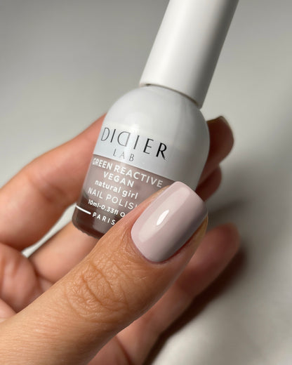 Green reactive, verniz de unhas vegan "Didier Lab", natural girl, 10ml