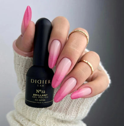 Verniz Gel "Didier Lab", Brillant, No12, 8ml, HEMA FREE