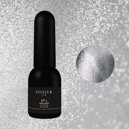 Top Coat, no wipe "Didier Lab", Cat Eye, No2