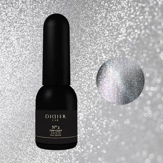Top Coat, no wipe "Didier Lab", Cat Eye, No2