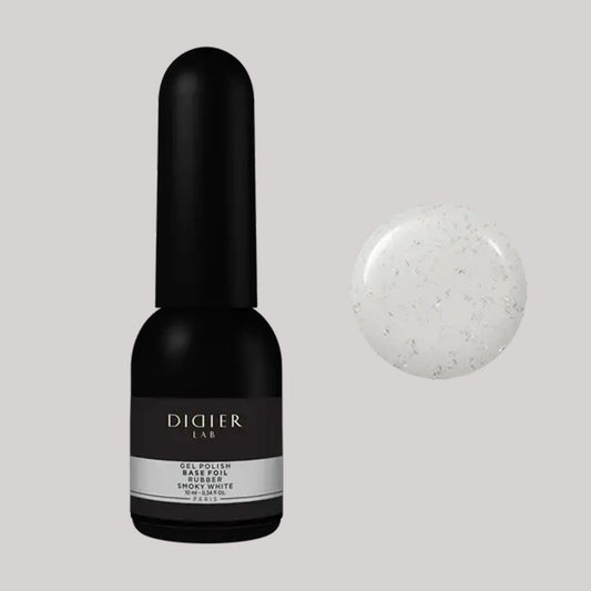 Verniz Gel, Rubber Base Foil, Smoky White , 10ml