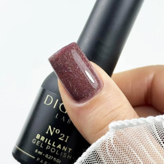 Verniz Gel "Didier Lab", Brillant, No21, 8ml, HEMA FREE