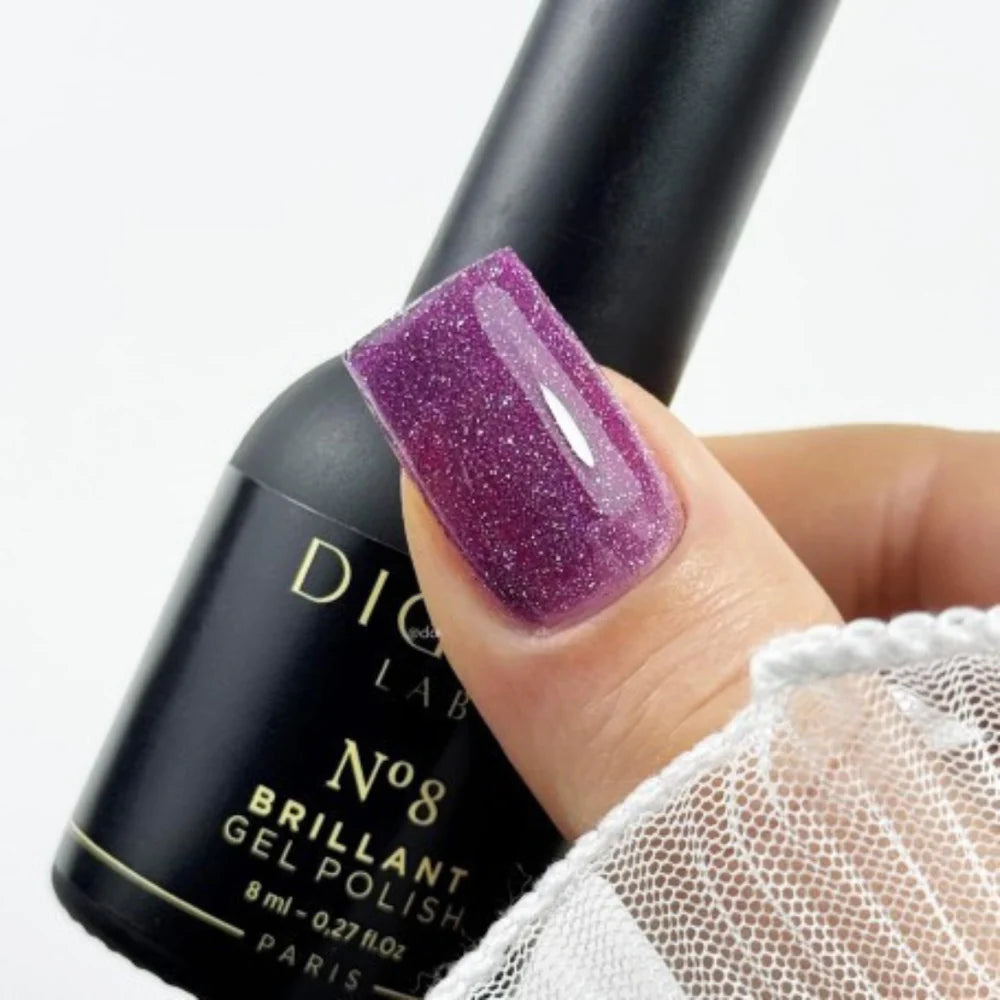 Verniz Gel "Didier Lab", Brillant, No8, 8ml