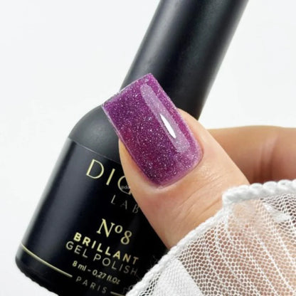 Verniz Gel "Didier Lab", Brillant, No8, 8ml