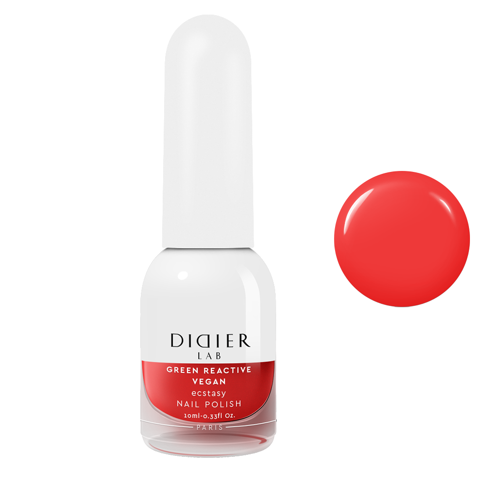 Green reactive, verniz de unhas vegan "Didier Lab", ecstasy, 10ml