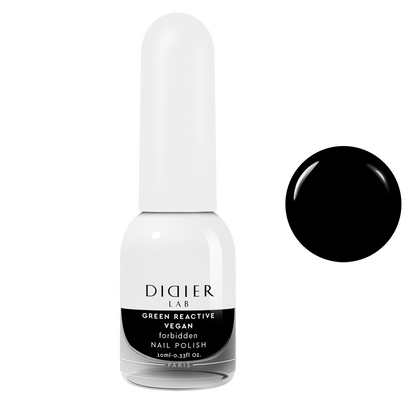 Green reactive, verniz de unhas vegan "Didier Lab", forbidden, 10ml