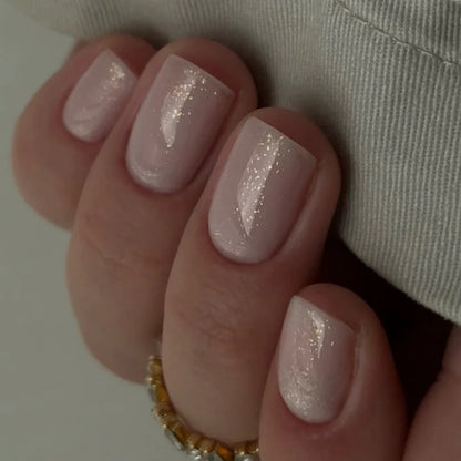 Top Coat "Didier Lab", Glitter Gold, 10ml