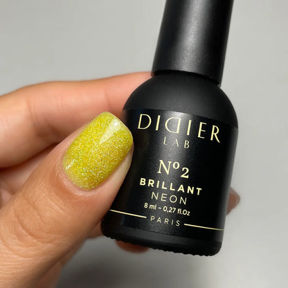 Verniz Gel "Didier Lab", Brillant NEON, No2, 8ml