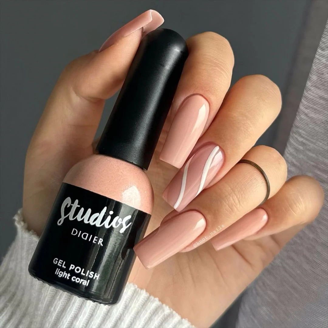 Verniz Gel "Didier Lab", Light Coral, 8ml, HEMA FREE