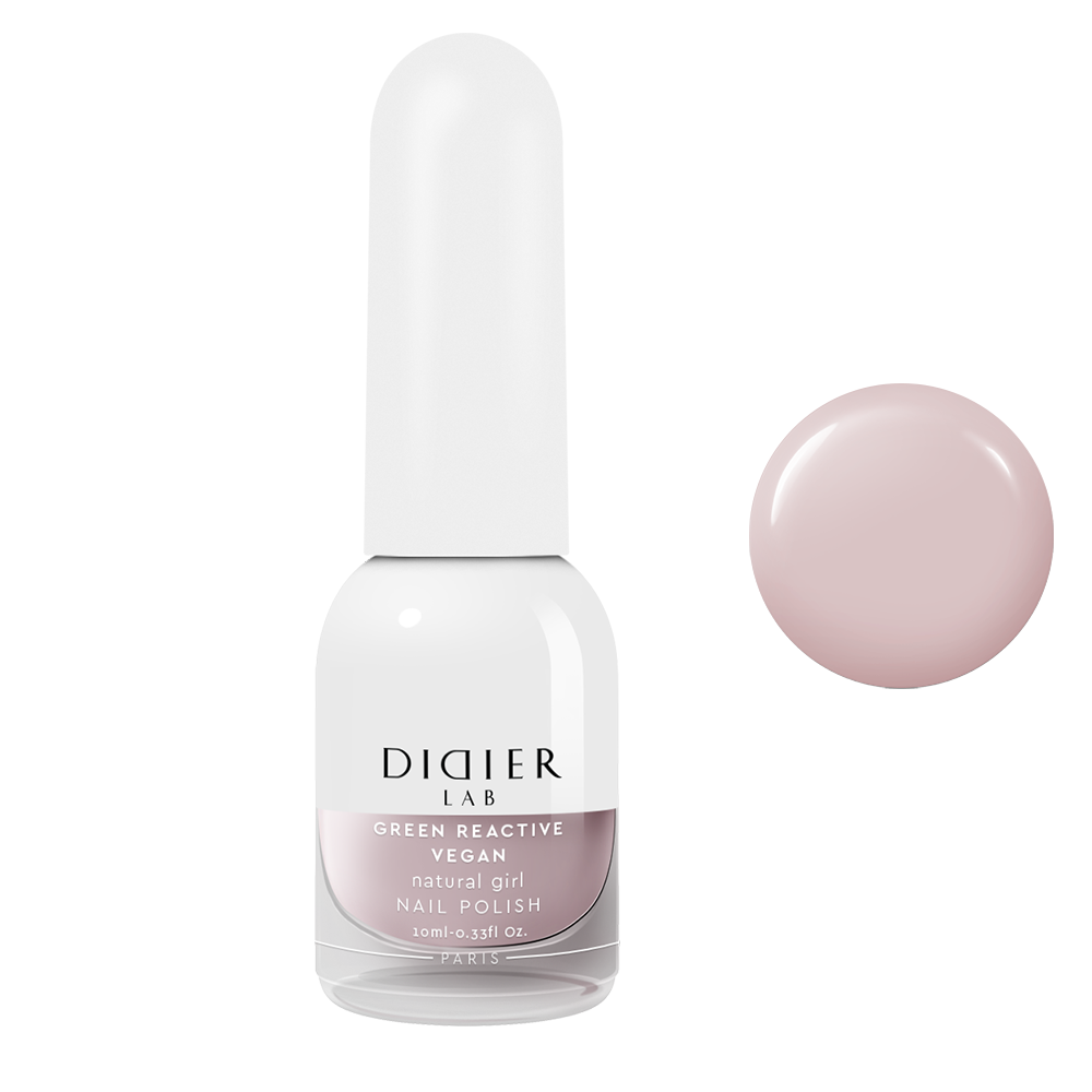 Green reactive, verniz de unhas vegan "Didier Lab", natural girl, 10ml