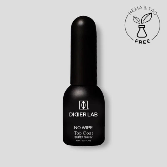 Top Coat Super Shiny, HEMA e TPO free, Clean Formula, No Wipe 10 ml