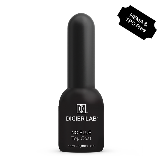 Top Coat "Studios Didier", No Blue, 10ml, HEMA FREE