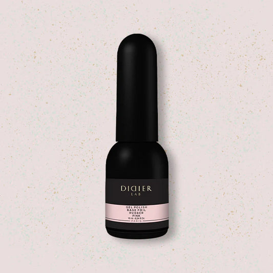 Verniz Gel, Rubber Base Foil, Pink  , 10ml