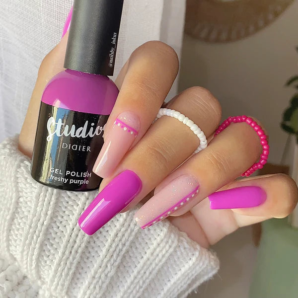 Verniz Gel Studios, Freshy Purple, 8ml, HEMA FREE
